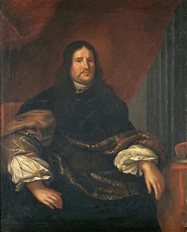 Drapes Prints: Eric Flemming of Lais, c17th century. Creator: Anon
