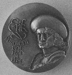 Eric of Pomerania (1382-1459). Historical Medal, 1978. Artist: Anonymous