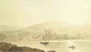 Misty Prints: Eridge Castle, c1820s. Creator: John Varley I