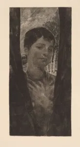 Klinger Max Prints: Erinnerung (Memory), 1892-1893. Creator: Max Klinger