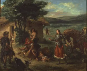 Erminia and the Shepherds, 1859