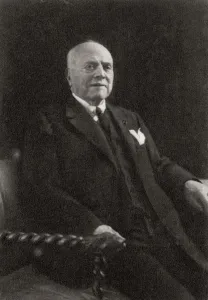 Retailer Prints: Ernest Cognacq, French retailer, 1912