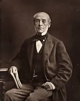 Ernest Legouvé, 1853/76. Creator: Nadar