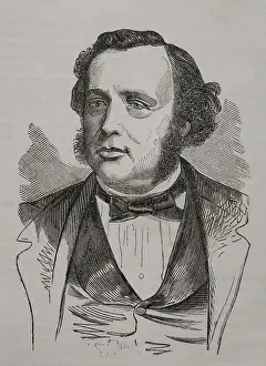 Ernest Picard, (Louis Joseph Ernest Picard), (1821-1877), French politician, 1870. Creator: Unknown