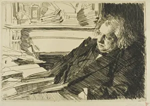 Renan Joseph Ernest Prints: Ernest Renan, 1892. Creator: Anders Leonard Zorn