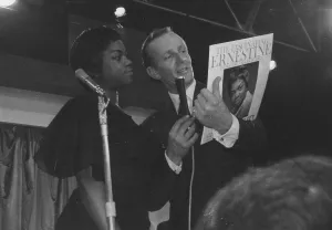 Introduction Prints: Ernestine Anderson and McDonald Hobley, Album Launch 1960. Creator: Brian Foskett