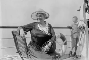 Schumann Heink Ernestine Prints: Ernestine Schumann Heink, 1919. Creator: Bain News Service