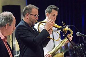 Ernie Hammes and Johannes Mueller, Watermill Jazz Club, Dorking, Surrey, 2015. Artist