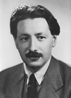 Ernst Boris Chain, German born British biochemist, c1945