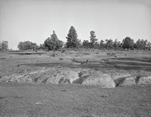 Soil Prints: Erosion near Lawrenceville, Georgia, 1937. Creator: Dorothea Lange