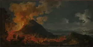 Monte Vesuvio Prints: The eruption of Vesuvius