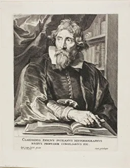 Humanism Prints: Erycius Puteanus, 17th century. Creator: Pieter de Jode II