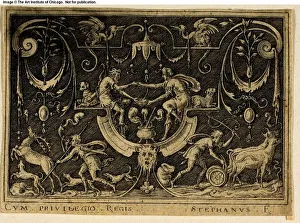 Vulture Prints: Esau Selling His Birthright, n. d. Creator: Etienne Delaune