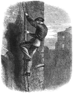 Daring Prints: Escape of Confederate General John Hunt Morgan, 1863 (c1880)