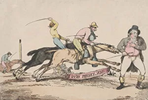 George Iv Collection: How to Escape Losing, November 22, 1791. November 22, 1791. Creator: Thomas Rowlandson