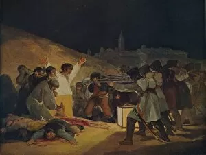 Mayer Gallery: Escenas Del 3 De Mayo De 1808, (May 3, 1808 in Madrid), 1814, (c1934). Artist: Francisco Goya