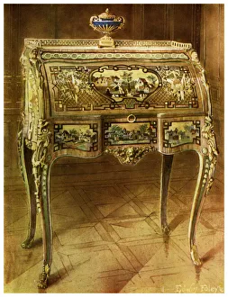 Foley Prints: Escritoire a toilette, French, Victoria and Albert Museum