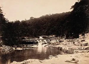 Kwazulu Natal Prints: Eshowe, South Africa: waterfalls (The Umlalaas)