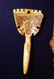 Spatula Prints: Eskimo Carving