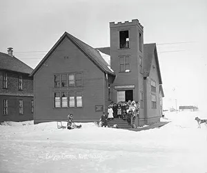 Alaska Prints: Eskimo Methodist Episcopal Church, 1916. Creator: Unknown