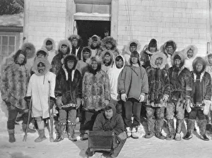 Alaskan Prints: Eskimos, 1916(?). Creator: Unknown