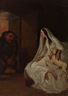 Esmeralda and Quasimodo. Creator: Tony Johannot