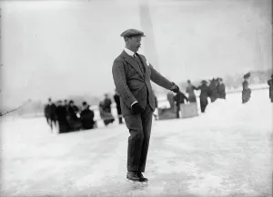 Skate Prints: Esmond Ovey, Secretary, British Embassy - Skating