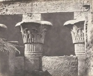 Esneh (Latopolis), Construction Ensablee - Architrave, Futs, et Chapit
