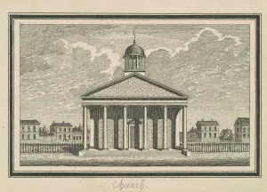 Esperanza Prints: Esperanza, Church, 1795. Creator: Charles Balthazar Julien Fevret de Saint-Mé