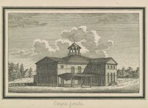 Esperanza Prints: Esperanza, Courthouse, 1795. Creator: Charles Balthazar Julien Fé
