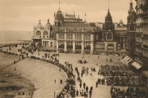 Ostende Prints: The Esplanade and the Kursaal, c1928