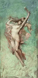 Esquisse pour la mairie du 4ème arrondissement : Le jour, 1884. Creator: Leon Francois Comerre