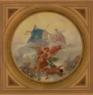 Marianne Prints: Esquisse pour la mairie du 6ème arrondissement de Paris
