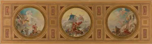 Oil Paint Prints: Esquisse pour la mairie du 6ème arrondissement de Paris