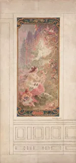 Esquisse pour la salle des fêtes de la mairie du 10ème arrondissement : Les jouets, 1906. Creator: Louis Beroud