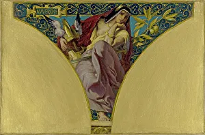 Winged Helmet Prints: Esquisse pour la salle des Fêtes de l'Hôtel de Ville de Paris : L'Auvergne