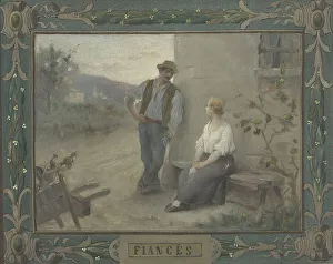 Fiance Prints: Esquisse pour la salle des mariages de la mairie du 14ème : Les Fiancés