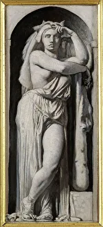 Joseph Florentin Leon Bonnat Prints: Esquisse pour le Palais de Justice de Paris : La Force