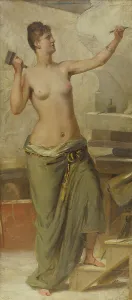 Chisel Prints: Esquisse pour le salon des Arts de l'Hôtel de Ville : La Sculpture