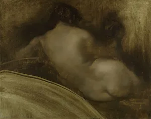 Bottom Prints: Esquisse pour le salon des Sciences de l'Hôtel de Ville de Paris : femme nue de dos