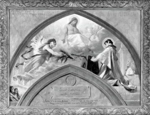 Chartran Theobald Prints: Esquisse pour l'église de Champigny-sur-Marne : le Martyre de saint Saturnin