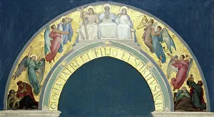 Glorification Prints: Esquisse pour l'église de la Trinité : Glorification de la Trinité