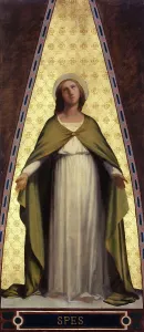 Esquisse pour l'église Saint-Jacques-Saint-Christophe de la Villette : L'Espérance, c.1843. Creator: Jean-François Brémond