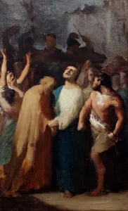 Esquisse pour l'église Saint-Jacques-Saint-Christophe de la Villette : Martyre de Saint... c.1843. Creator: Jean-François Brémond