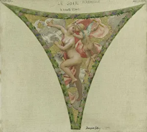 Doves Prints: Esquisse pour l'escalier des fêtes de l'Hôtel de Ville : Le Soir