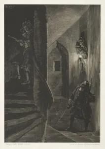 1815 1905 Prints: Essay on Stone with Brush and Scraper: Chase on the Winding Staircase, 1851. Creator
