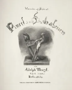 1815 1905 Prints: Essay on Stone with Brush and Scraper: Title Page