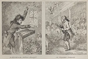 Sermon Prints: An Essay on the Sublime & Beautiful;The Maiden Speech, October 1, 1785