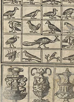 Textile Industry Gallery: Essempio di recammi, page 12 (recto), 1530. Creator: Giovanni Antonio Tagliente