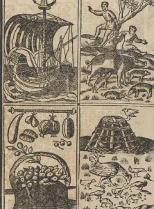 Piglet Prints: Essempio di recammi, page 9 (recto), 1530. Creator: Giovanni Antonio Tagliente